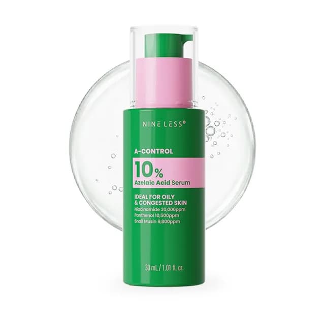 Nineless A control 10% azelaic acid