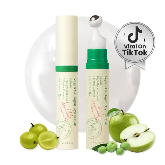 Axis y vegan collagen eye serum
