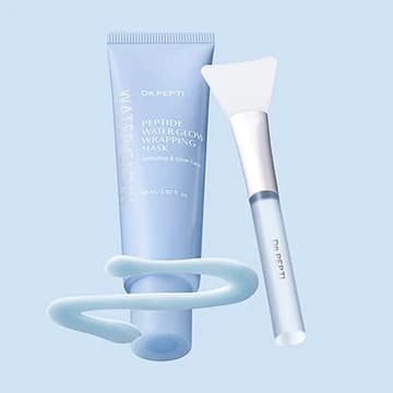 Dr.Pepti glow wrapping mask+ silicone brush